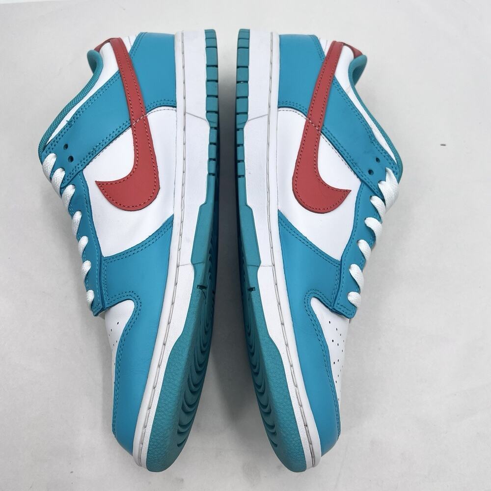 Nike Dunk Low Miami Dolphins - DV0833-102 - Mens 11.5 - Picture 6 of 13